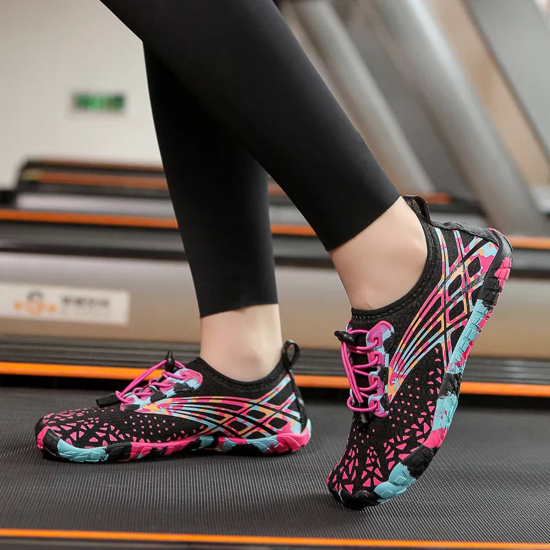 Unisex Shoes For Women Fitness Treadmill Indoor Outdoor Speed Interference Water Beach Couples Swimming Shoe Men Aqua Sneakers