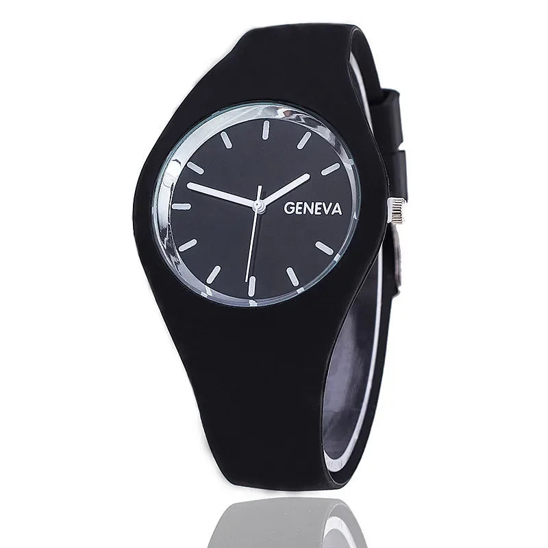 Women's Watches Famous Brand Quartz Watch Women Fashion Casual Sports Silicone Wristwatch Hot Kobiet Zegarka