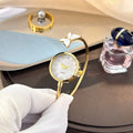Romantic Butterfly Open Bracelet Luxury Fashion Ladies Quartz Watch Elegant Simple Wristwatch New Model Bestseller
