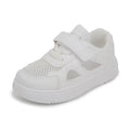 Children White Shoes 2024 Summer Boys Sports Shoes Mesh Breathable Board Shoes Girls Hollow Casual Sneakers Soft Sole Kids Shoes