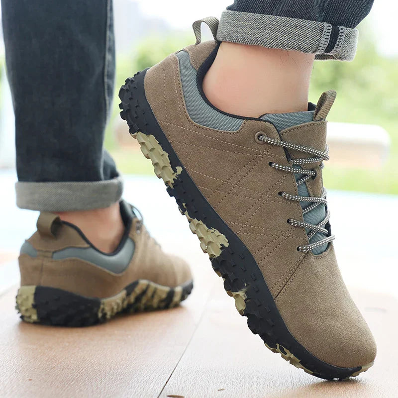 Outdoor Wide Toe Barefoot Men Hiking Shoes Minimalist Walking climbing Shoes Comfort Breathable Zero Soles Man Casual Sneakers