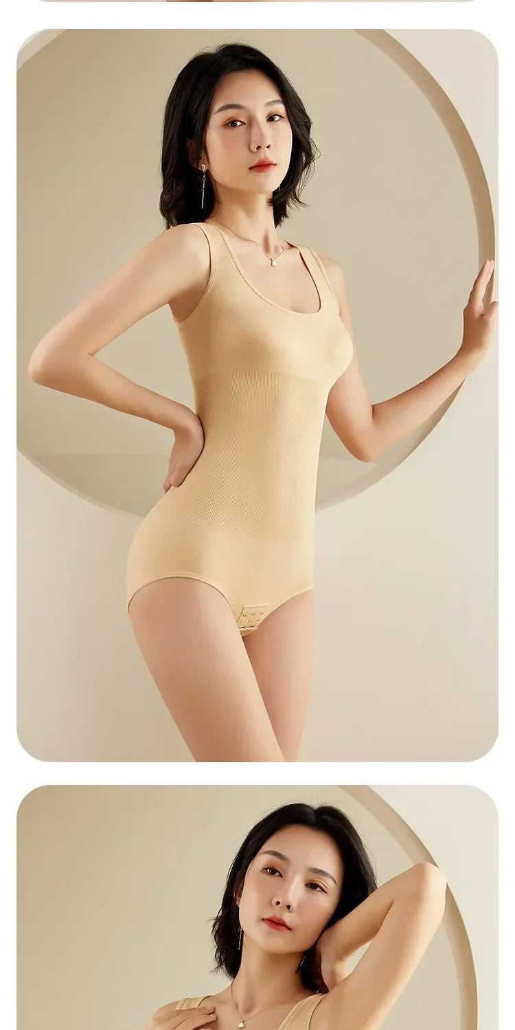 1/2PCS Bodysuit Women Slimming Shapewear Corset Reducing Body Shaper Modeling Underwear Tummy Control Panties Briefs 35-110kg