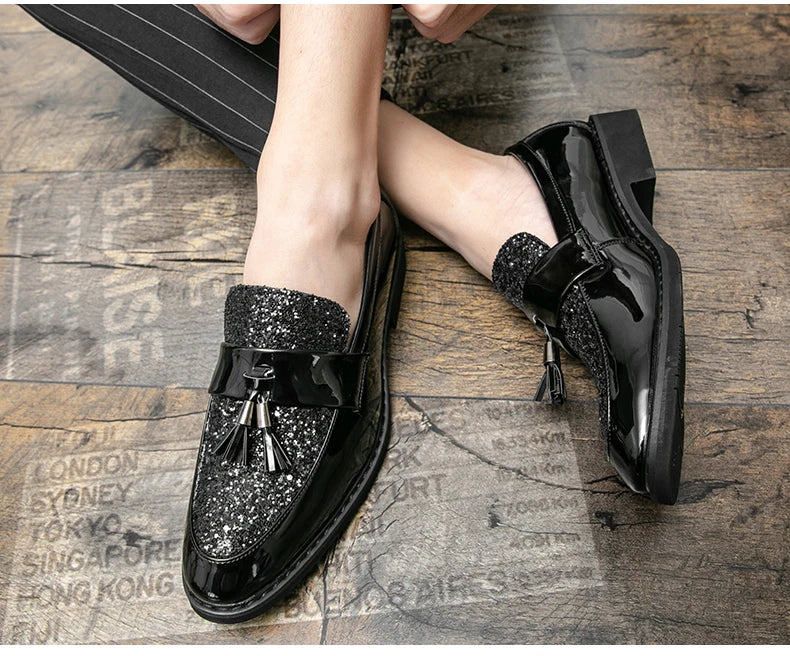 Classic men dress shoes lace up shoes for men plus size point toe business casual comfortable men formal shoes for weddin