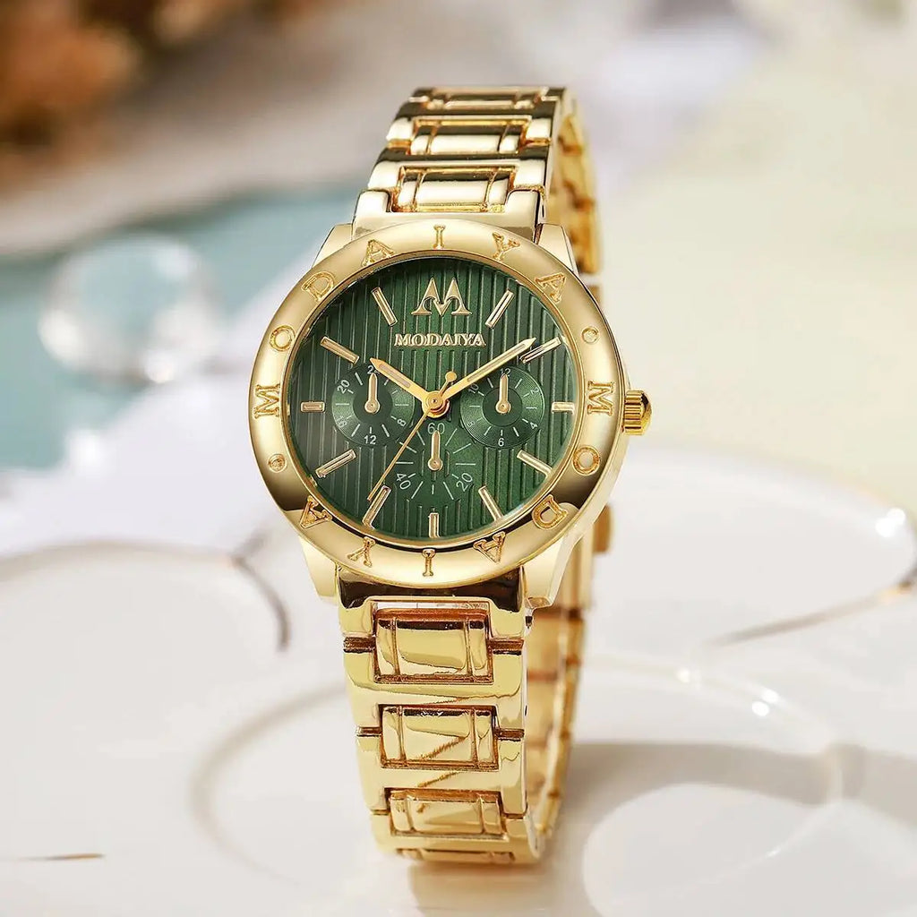 Luxury Stainless Steel Strap Women Watches Fashion Analog Quartz Wristwatches Reloj Mujer