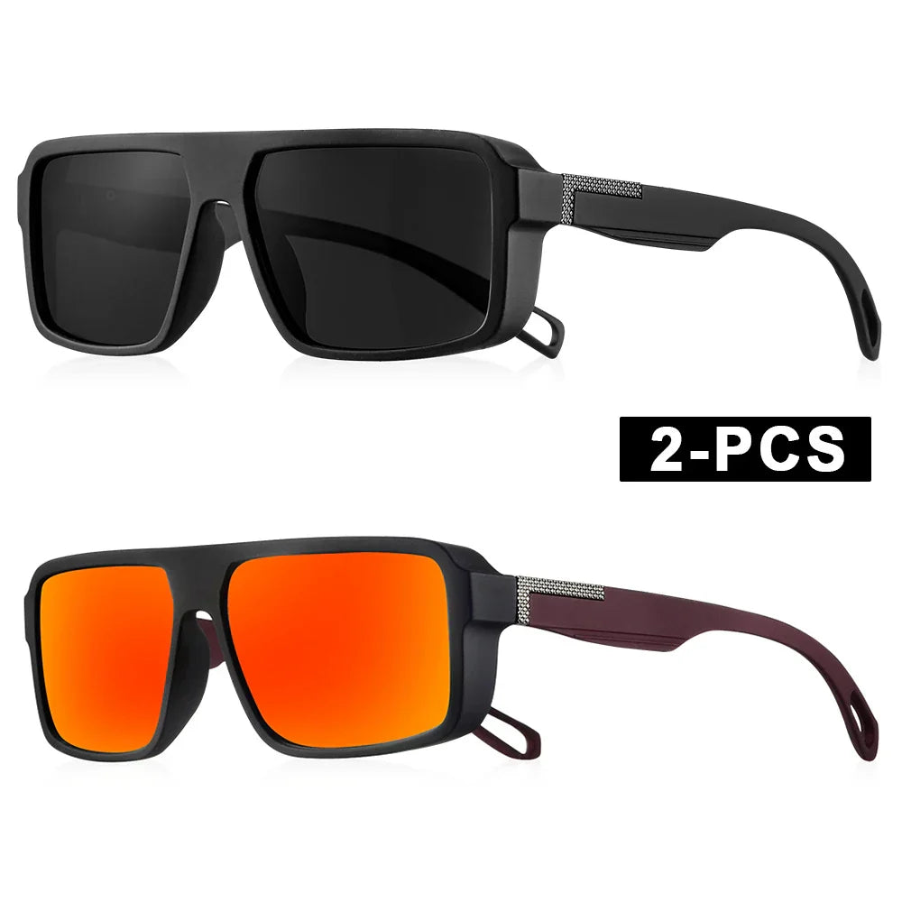 CRIXALIS Classic Square Polarized Sunglasses for Men Women Fashion Sports Sunglasses Male Vintage Outdoor Driving Fishing Shades