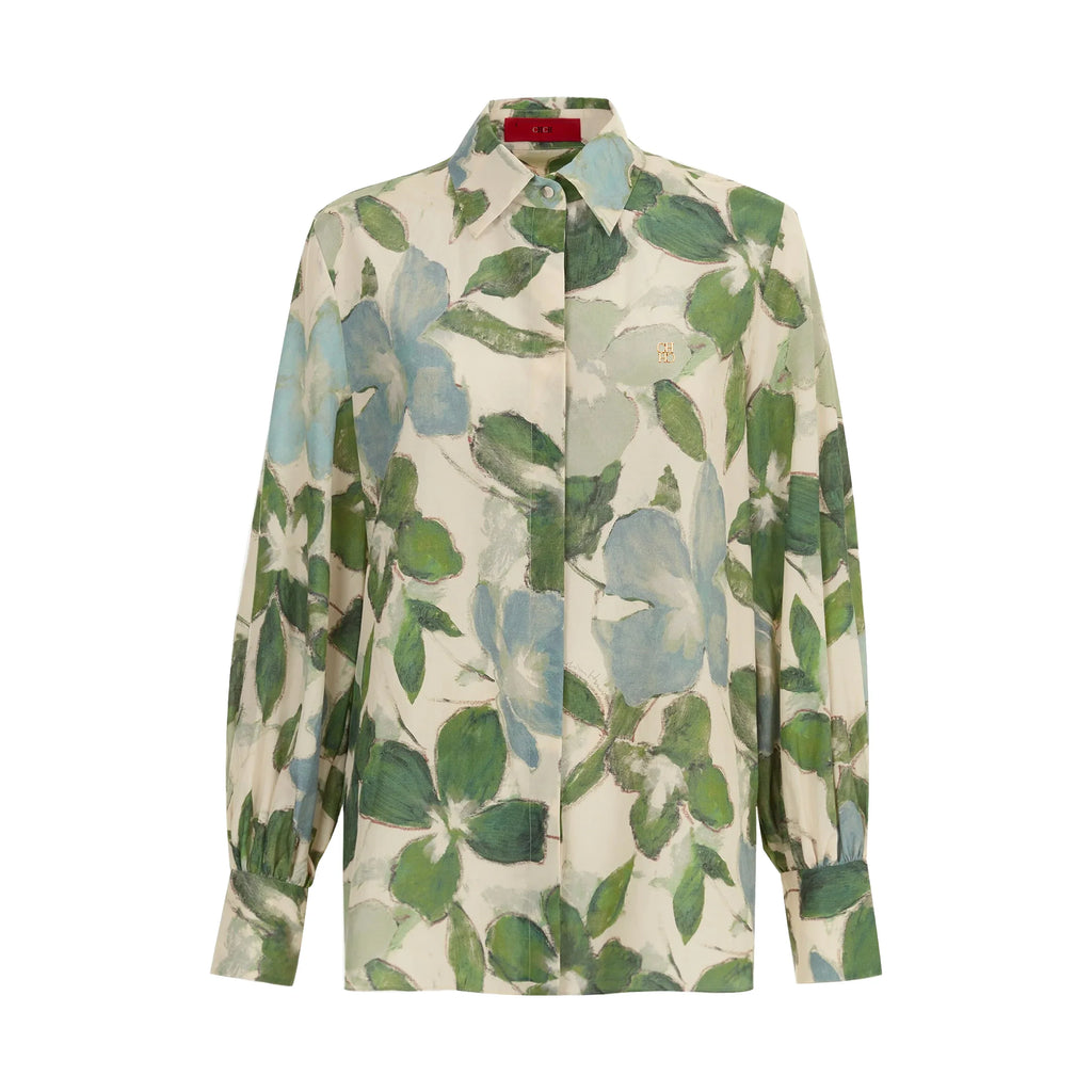 Women Printing Tops Blouses Fashion Print Casual Long Sleeve Office Lady OL Shirts Slim Blusas