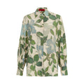 Women Printing Tops Blouses Fashion Print Casual Long Sleeve Office Lady OL Shirts Slim Blusas