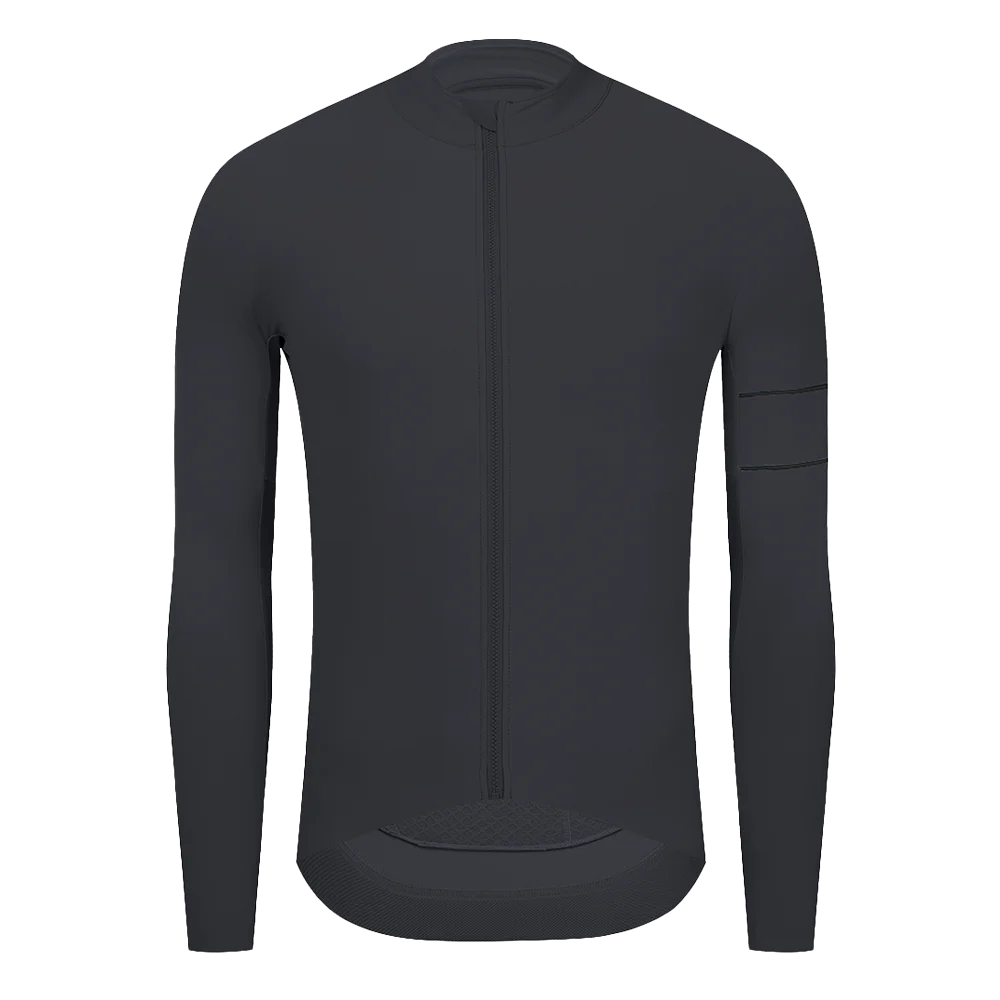 Cycling Jersey 10-20°C Autumn Long Sleeve Road Bike Clothes Thermal Fleece Warmth  MTB Bicycle Jersey