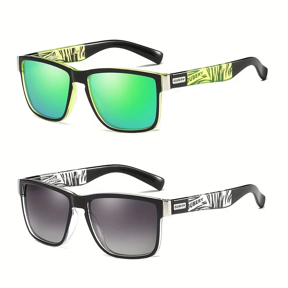 DUBERY Polarized UV400 Protection Sunglasses For Men And Women 15 Colors Model 518