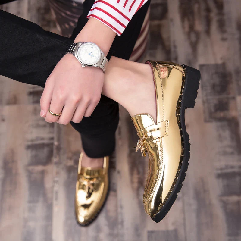 Men tassel loafers Mens loafers leather Man shoes leather tassel Mocassin homme Calzado hombre Zapatos de hombre Men shoes