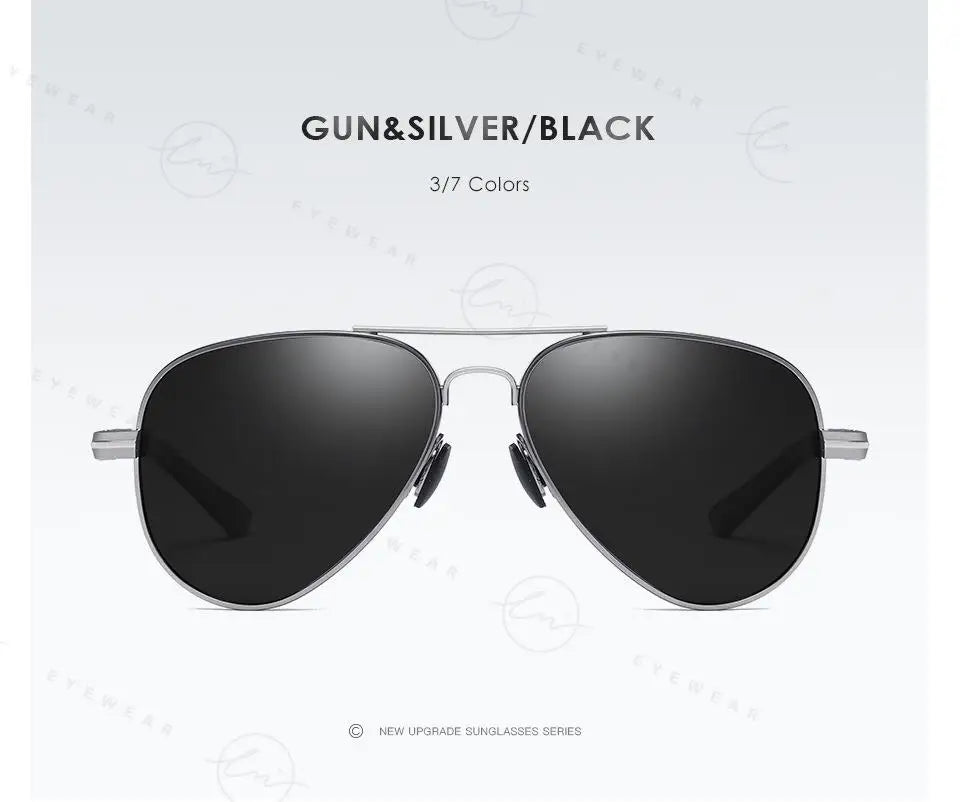 Design Aviation Sunglasses Polarized Man Photochromic UV400 Glasses Woman Anti-glare Driving Goggles zonnebril heren