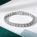 GRA Certified Full Moissanite Diamond Tennis Bracelet D Color For Woman Man 925 Silver Couple Chain Bangle Bracelets Gift