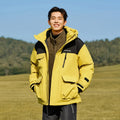 Down Jacket Men 2024 Winter New Rainproof, Windproof, Oil-Proof Stain-Resistant Goose Down Coat Down Jacket