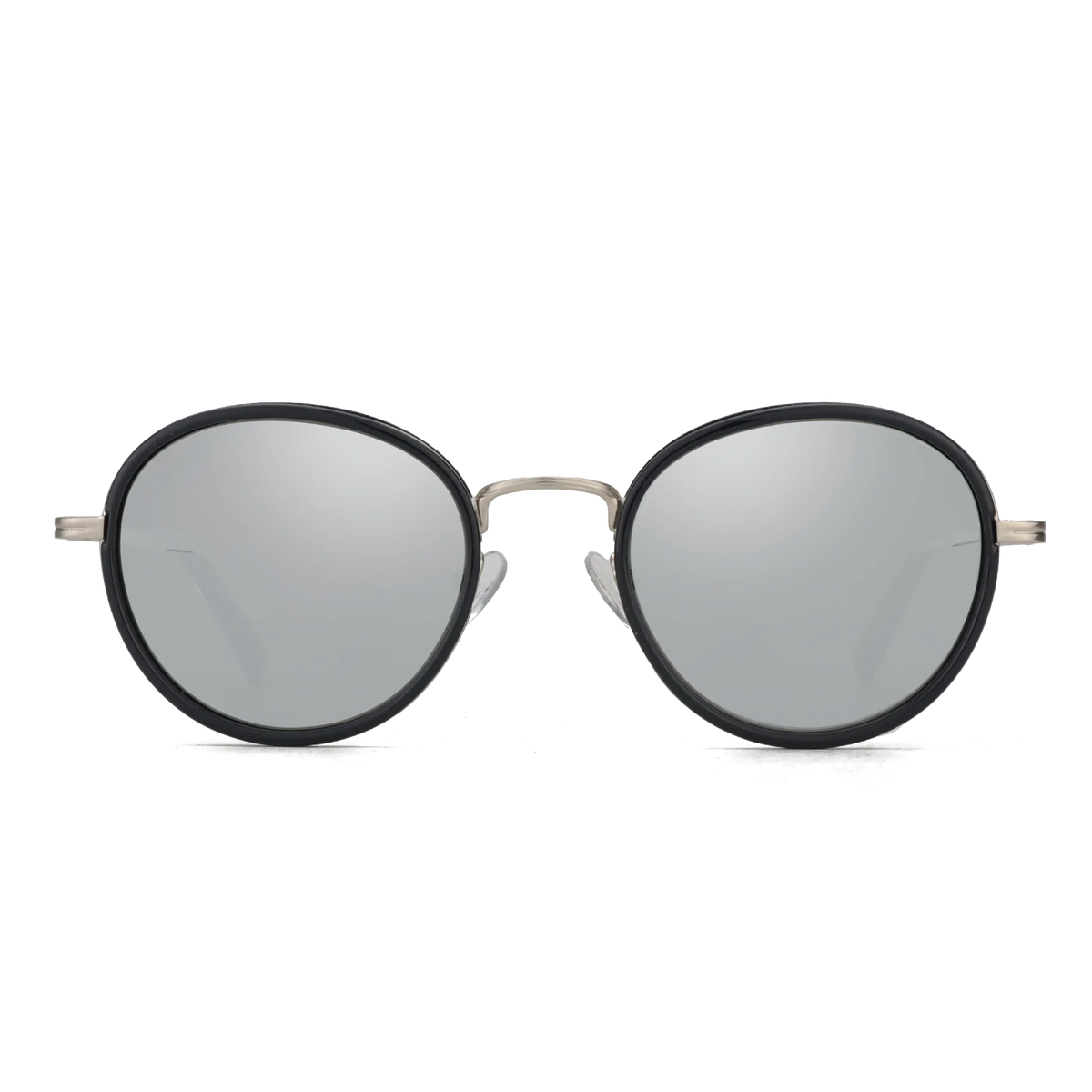 Steampunk Sunglasses For Men Vintage Round Polarized Mirror Sun Glasses For Women Shades UV400