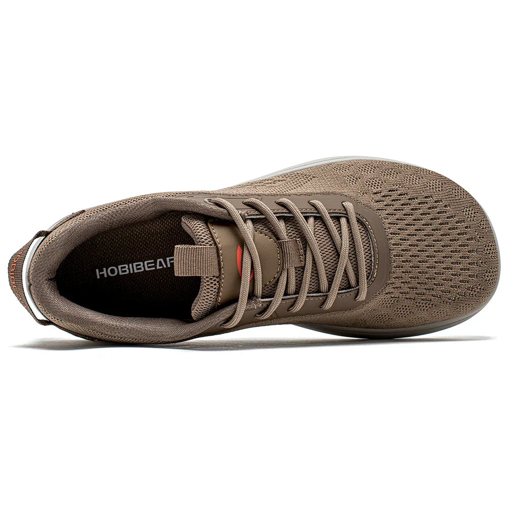 Knit Barefoot Shoes Unisex Zero Drop Wide Toe Sneaker Minimalist Breathable Causal Walking Shoes