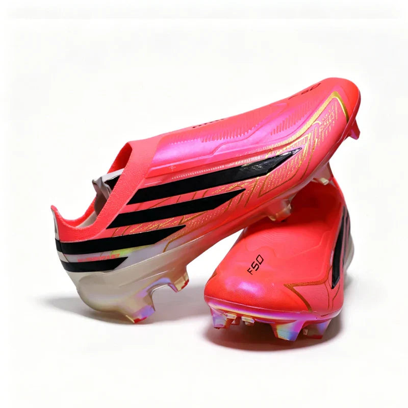 2026-F50 High Quality Mens Soccer Shoes Breathable Non-Slip Turf Soccer Cleats Boys TF/FG Training Football Boots Chuteira Campo
