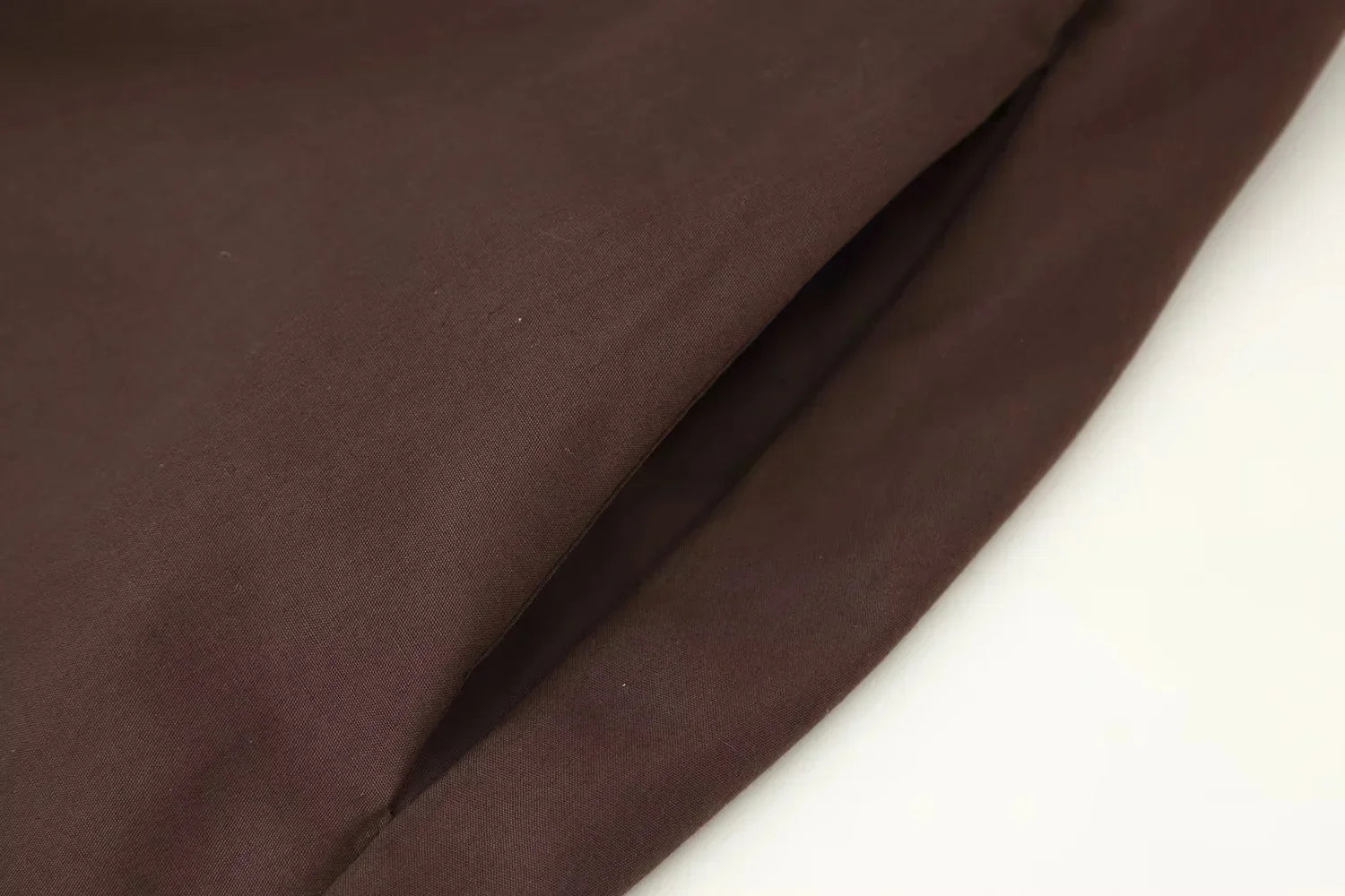 2026 Spring Summer Vintage Women Dress Fashion Single Breasted Sashes Draped V Neck Sleeveless Chic Brown Ladies Dresses