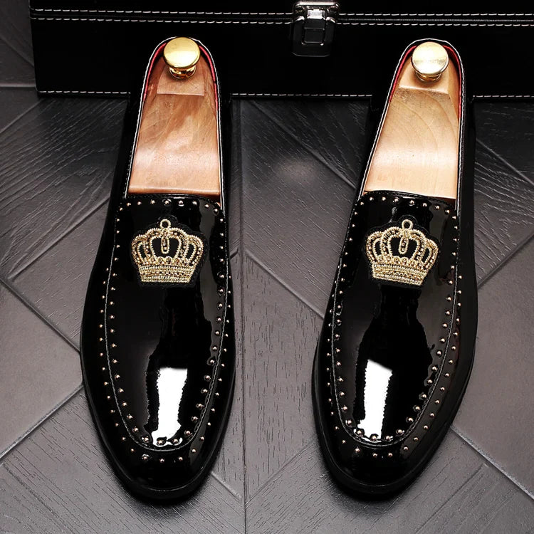 New Arrival Men's Shoes Luxury Designer Leather Casual Driving Oxfords Flats Shoes Mens Loafers Moccasins Italian Shoe For Men