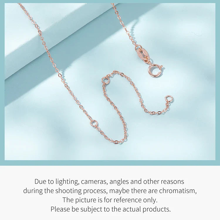 100% 925 Sterling Silver Infinity Love Pendant Necklaces Forever Love Neck Chain for Women Gift Fine Jewelry SCN223