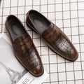 Men Casual Shoes Autumn Leather Loafers Office Dress Shoes For Men Driving Moccasins Comfortable Slip on Party Fashion Shoes Man