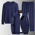 Men Tracksuits 3 Pieces Mens Hoodies and Sweatpants Set Spring and Autumn Tracksuit Unisex Jogging Suit Fashion Brand Mens 8XL