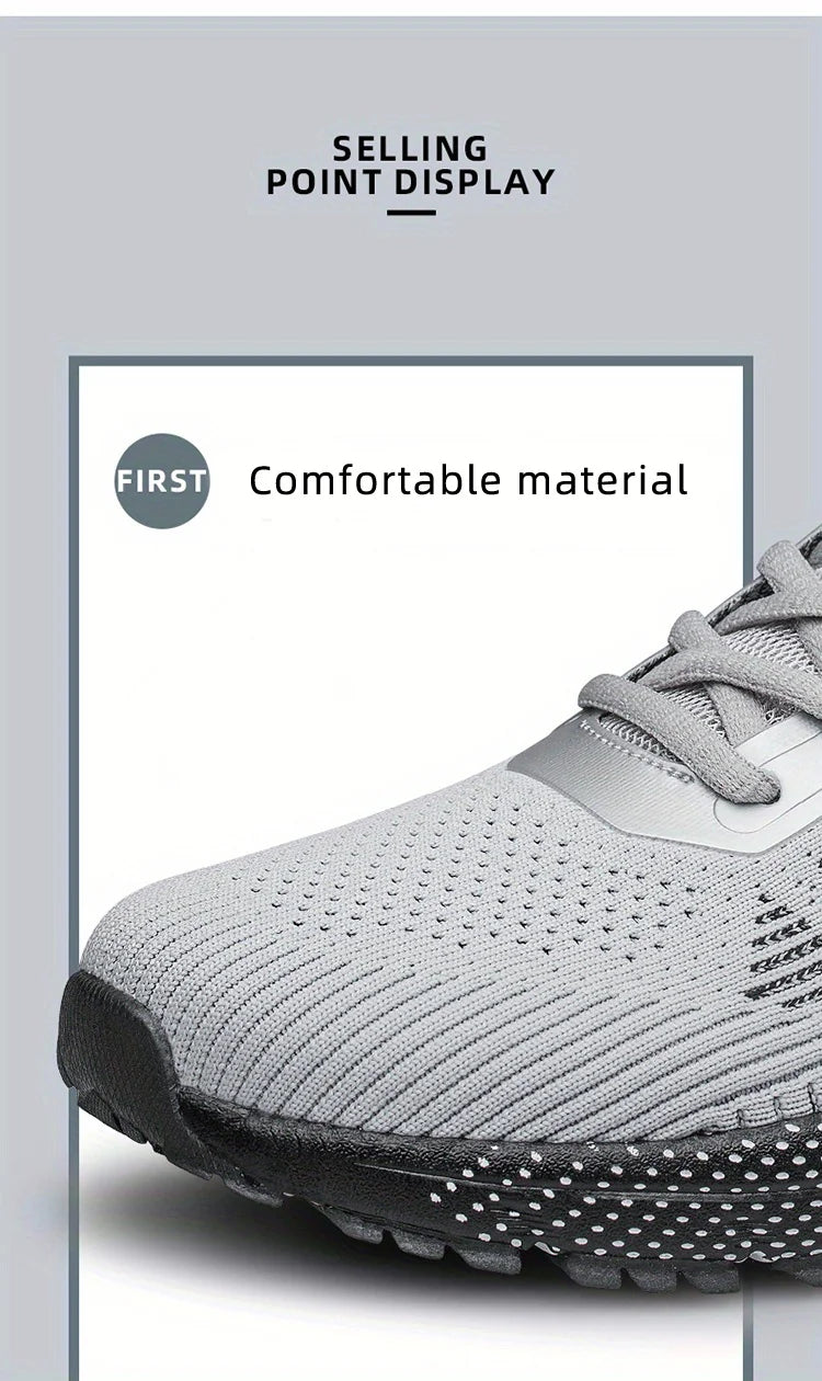 Mesh Upgraded Thick Bottom Foam Sports Casual Shoes Breathable Wear-Resistant Comfortable Footwear for Active Lifestyle