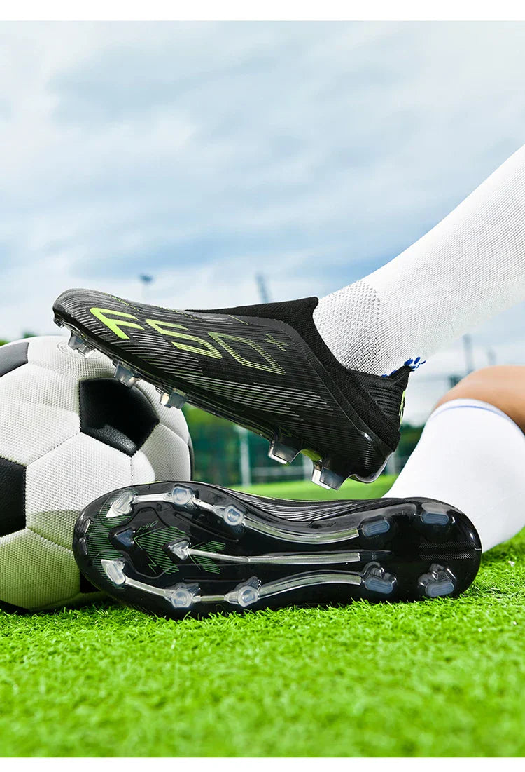 New Men Soccer Shoes Grass Cleats Futsal Comfortable Turf Football Boots Sports Ultralight Fg Non Slip Indoor Adult Non-Slip