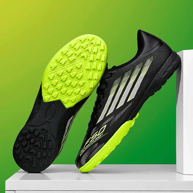New Men Professional Football Boots Non-Slip TF/FG Boys Sneakers Match Soccer Shoes Ankle Comfortable Sports Shoes Unisex