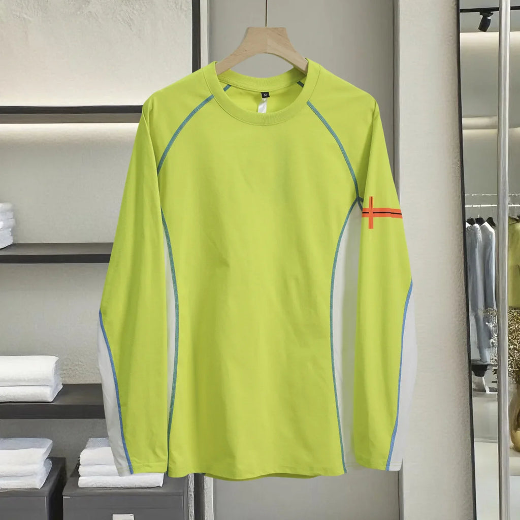 Men's Long Sleeve Shirt, UPF 50+ Sun Protection & Lasting Antibacterial (150 Washes), Quick-Dry Breathable