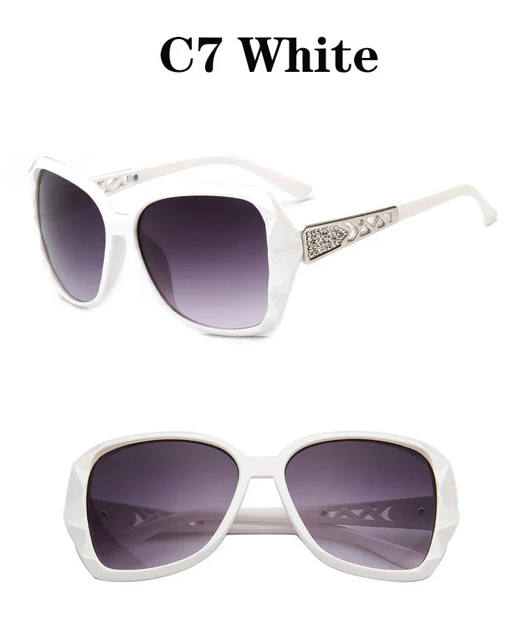 New 2022 big box polarized sunglasses han edition tide female uv web celebrity sunglasses driving round glasses female
