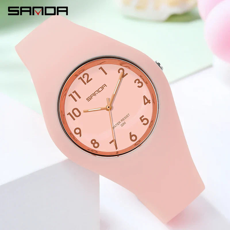 2025 Women's Watch Simple Fashion Women Luxury Brand Waterproof Quartz Watches Ultra-thin Design Ladies Wristwatches Reloj mujer
