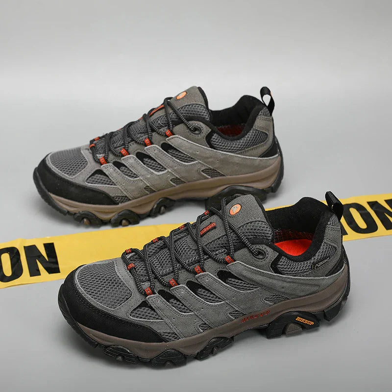 Men Hiking Shoes Designer Climbing Trekking Sneakers for Men Leather Outdoor Sports Work Man Shoes Run Shoes