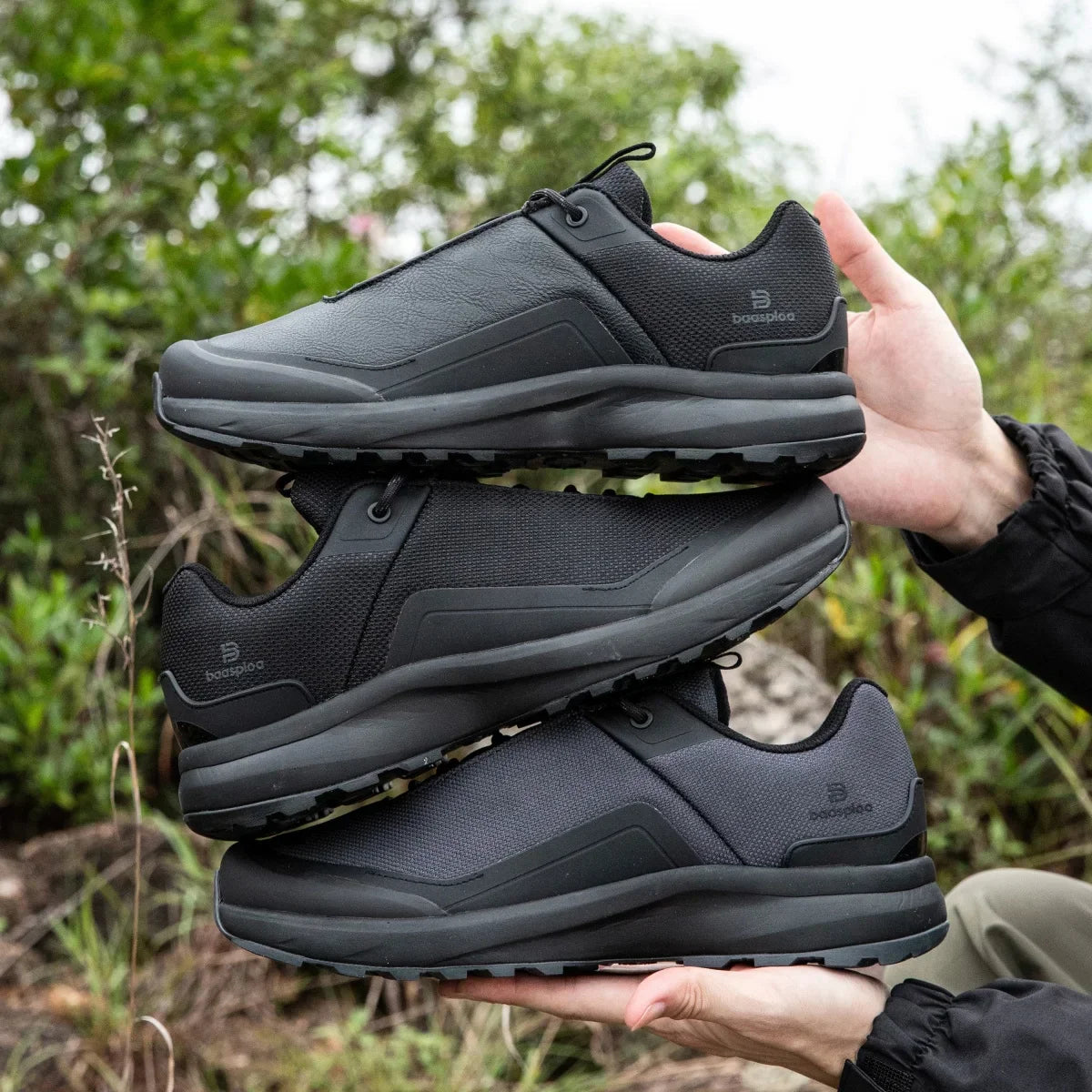 Men Hiking Shoes Classic Business High Quality Male Trekking Climbing Sneakers Non-slip Luxury Designer Outdoor Shoe