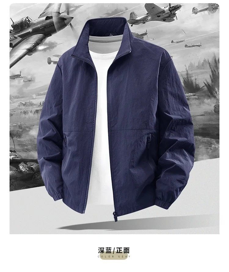 8XL Men Outdoor Jacket Autumn Winter Jacket Hiking Camping Windbreaker Plus Size Spring Oversized Outwear Hooded Coat