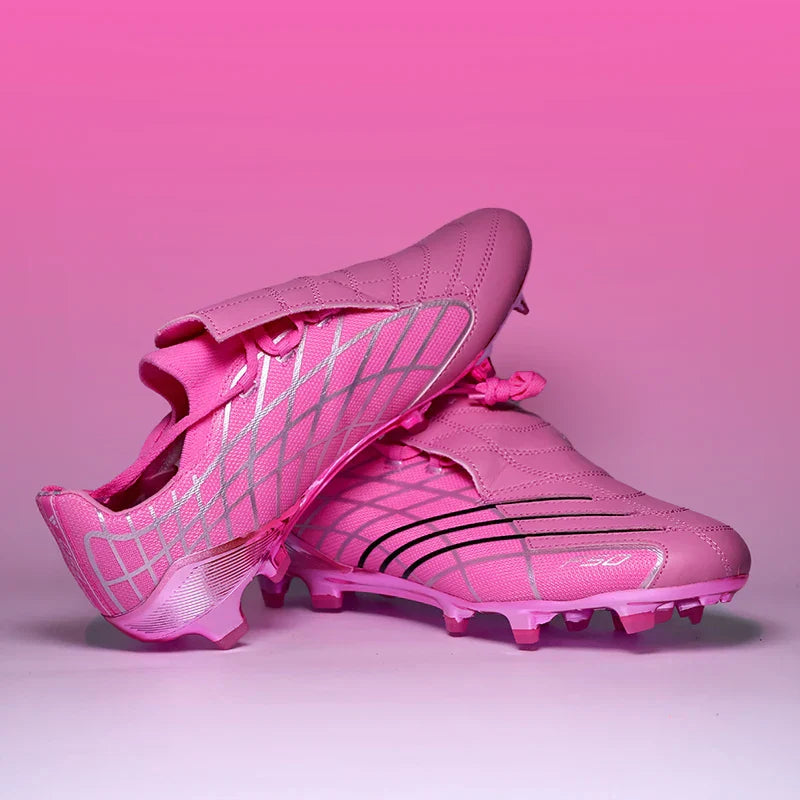 F50+ Professional Mens Soccer Shoes Training Non-Slip Turf Soccer Cleats Boys TF/FG Football Sneakers Man Chuteira Campo 39-45