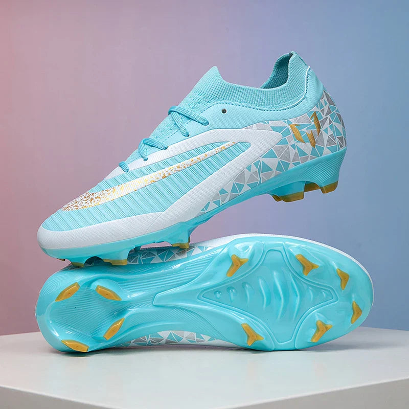 New Kid Match Boys Soccer Shoes Comfortable Outdoor Match Professional Football Boots Sneakers Non-Slip Sports Shoes Unisex