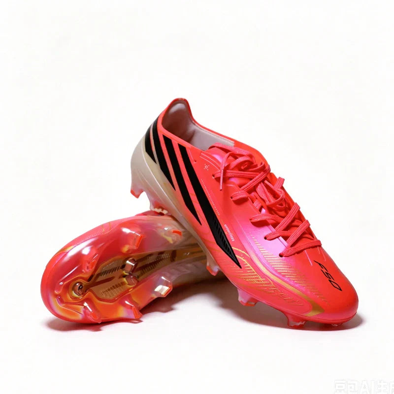 2026-F50 High Quality Mens Soccer Shoes Breathable Non-Slip Turf Soccer Cleats Boys TF/FG Training Football Boots Chuteira Campo