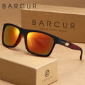 BARCUR Women Box Printed Polarized Sunglasses Tourism Camping Walking Sunscreen Tourism Brand Packaging Gift Giving Men Glasses