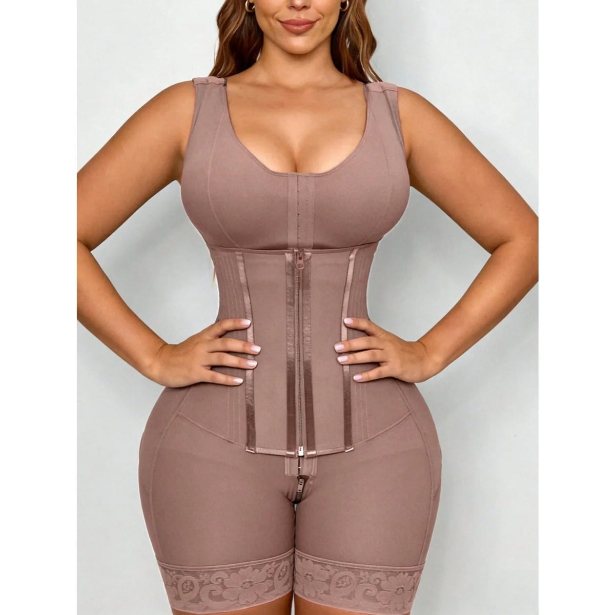 1Pc Women Colombian Shapewear,Faja Body Shaping ,  Tummy Control Body Shaperwear, Buttock Lifting,Thigh Slimming Bodysuit