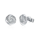 D Color Moissanite Stud Earrings For Women Test Passed Top Quality 925 Sterling Silver Wedding Jewelry Girlfriend Gift