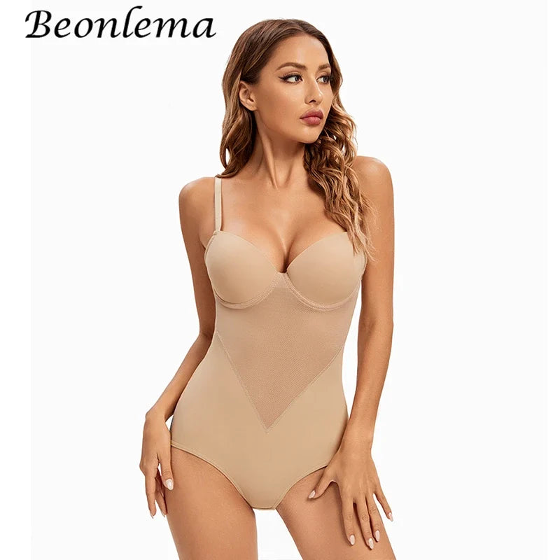 Body Shapewear Women's Binders and Shapers Mesh Bodysuit Breathable Waist Trainer Butt Lifter Shaper Slimming Corset Underwear