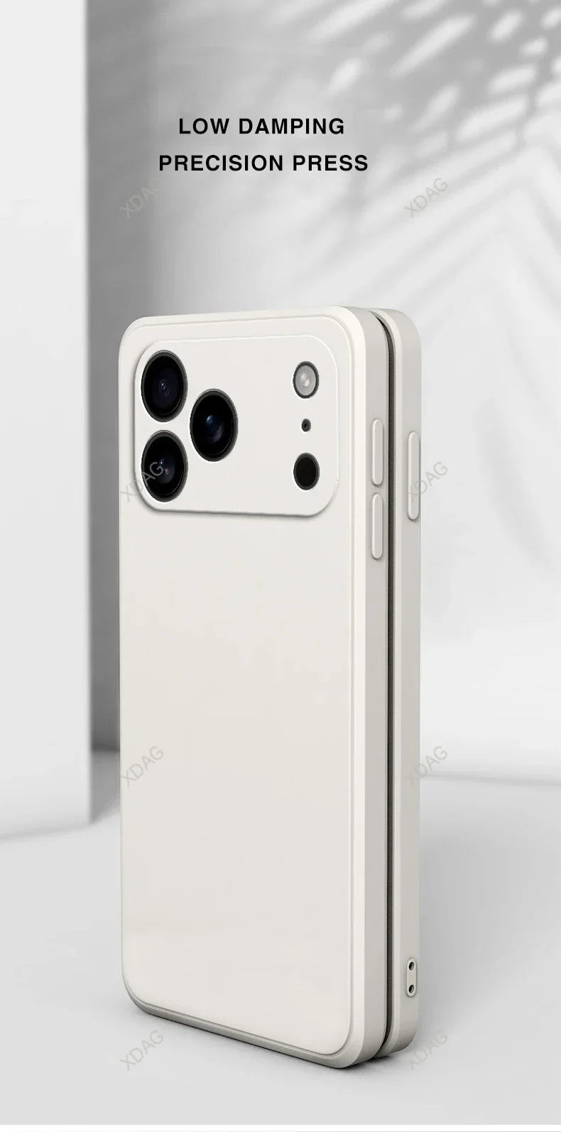 Liquid Silicone Original Phone Case for iPhone 17 Pro Max Air 17Pro 17Max 5G Straight Edge Lens Protection Soft Basic Back Cover