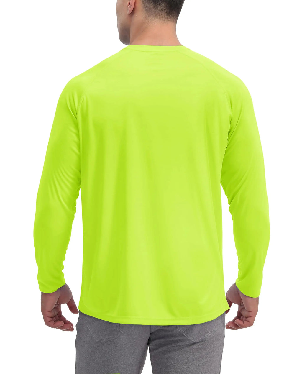 UPF 50+ Sun Protection T-shirts Men's Quick Dry Long Sleeve Athlectic T Shirts Performance Sports T-shirts Tee Tops