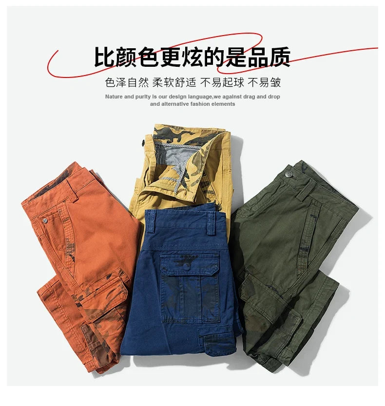 Breathable Lightweight Loose Sports Daily Wear Shorts Men Summer Casual Shorts Men Cargo Shorts Multi Pocket Outdoor Work Shorts