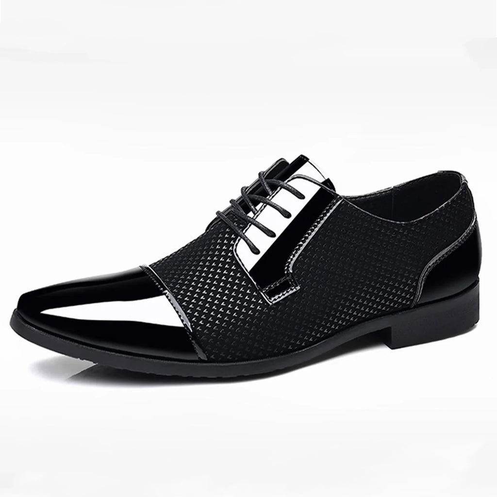 Men's Dress Shoes Modern Casual Shoes Business Formal low top lace up shoes