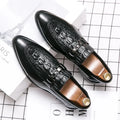 New Dress Leather Lofers Men Classic Casual Business Shoes For Men Social Party Leather Shoes Slip On Wedding Office Shoes Male