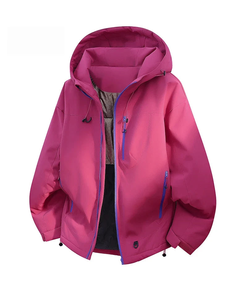 Winter Jacket Thicker Warm Waterproof Windproof Warm Casual Sports Jacket Men Women Sport Hiking Running Hooded Casual Warm Coat