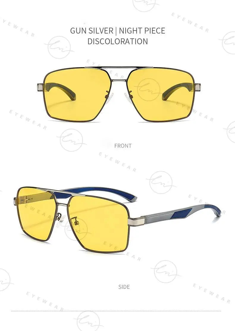 Outdoor Sport Intelligent Photochromic Sunglasses Polarized Man Night Vision Glasses Woman Anti-Glare Driving Goggle Unisex