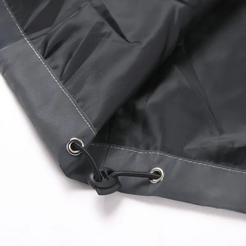 Night Reflective Jacket Men's Spring Casual Stand Collar Outdoor Windproof Jogger Cycling Safety Bright Coats Hip Hop Streetwear