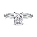 18K Gold Plated 925 Sterling Silver Crushed Ice Cut Lab Sapphire Gemstone Wedding Party Fine Jewelry Rings Wholesale
